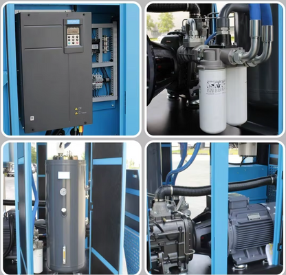 Portable Industrial 15 kW Screw Air Compressor
